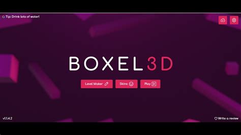 The alpha testing levels have chains to swing on. . Boxel rebound 3d